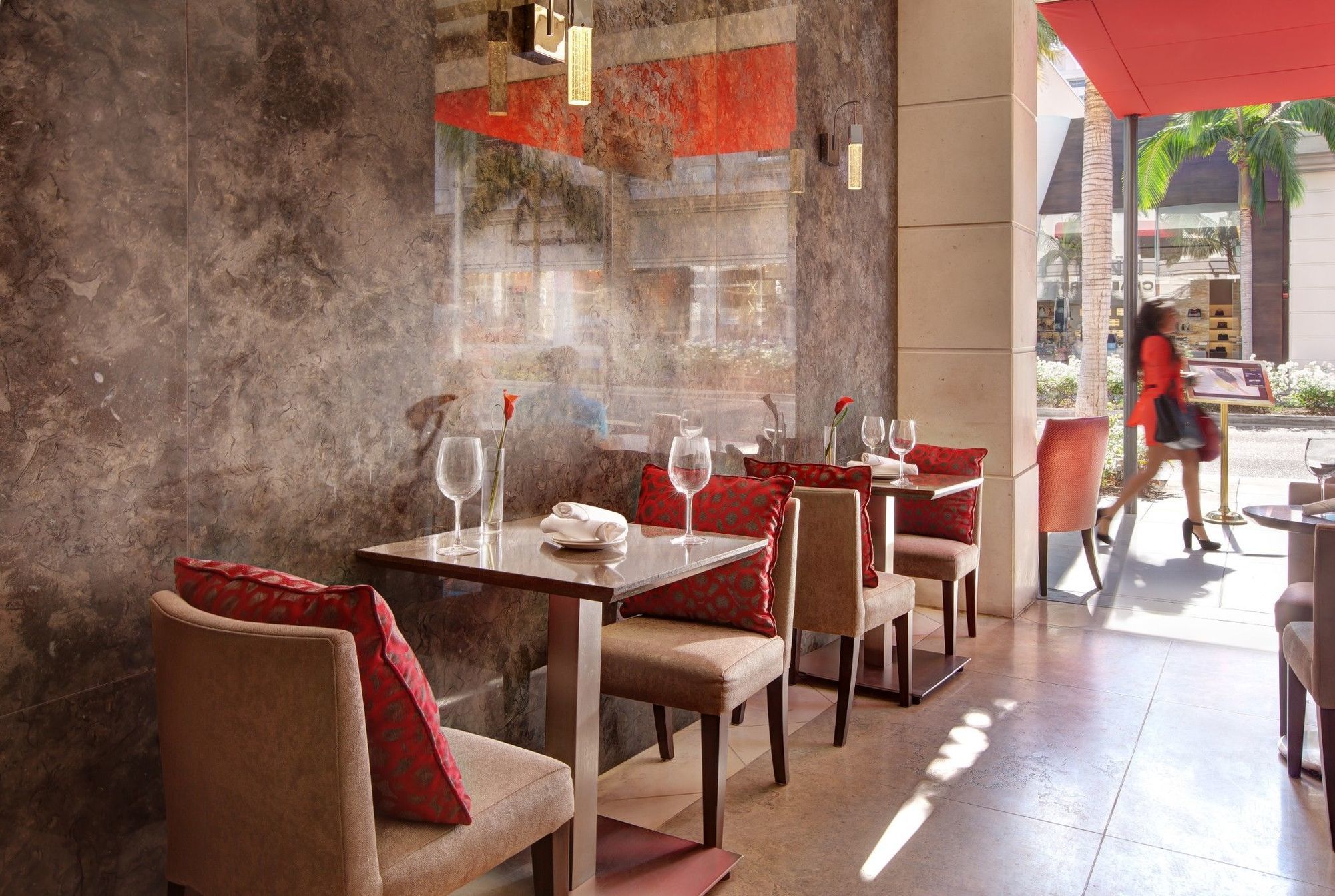 Luxe Rodeo Drive Hotel Beverly Hills Restaurante foto